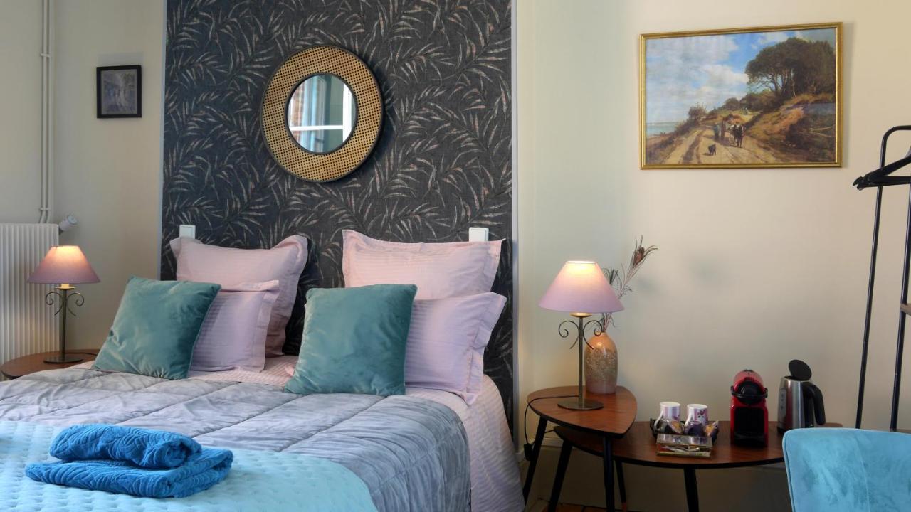Bed and Breakfast Honfleur, Entre Terre & Estuaire La Rivière-Saint-Sauveur Habitación foto