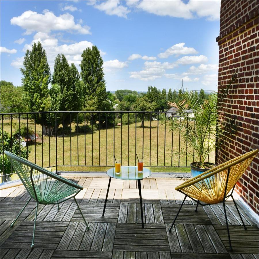 Bed and Breakfast Honfleur, Entre Terre & Estuaire La Rivière-Saint-Sauveur Exterior foto