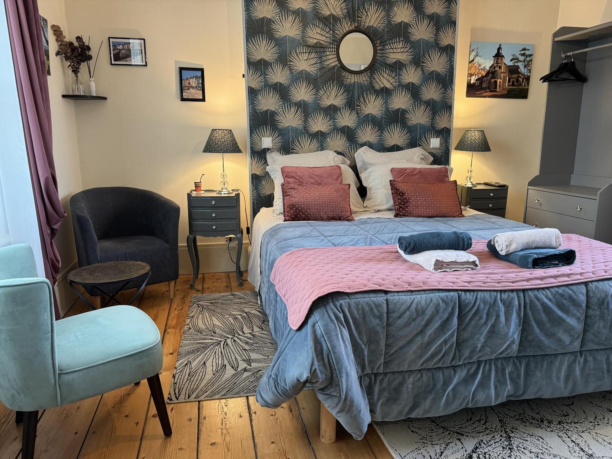Bed and Breakfast Honfleur, Entre Terre & Estuaire La Rivière-Saint-Sauveur Habitación foto